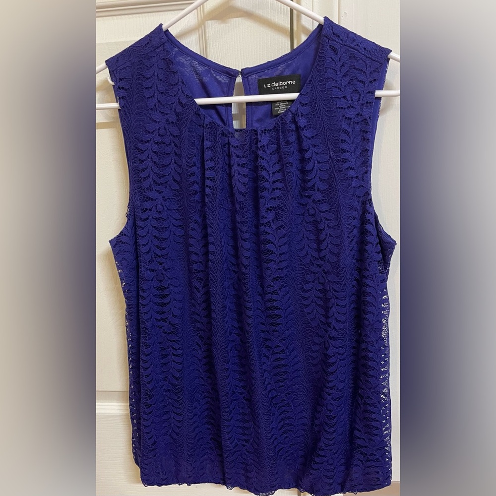 Elegant Sleeveless Blouse by Liz Claiborne